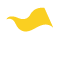 Drapeau manche blanc vectoriel